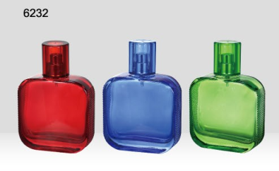 100ml 50ml 30ml coating perfume glass bottle sets