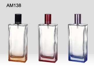 100ml 50ml 30ml coating perfume glass bottle sets