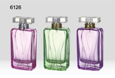 100ml 50ml 30ml coating perfume glass bottle sets