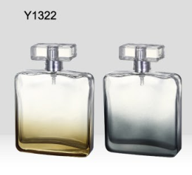 100ml 50ml 30ml coating perfume glass bottle sets